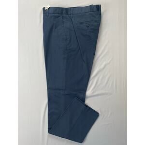 Bonobos Weekday Warriors Monday Slim Stretch Cotton Dress Pants. Navy, 33X32 EUC
